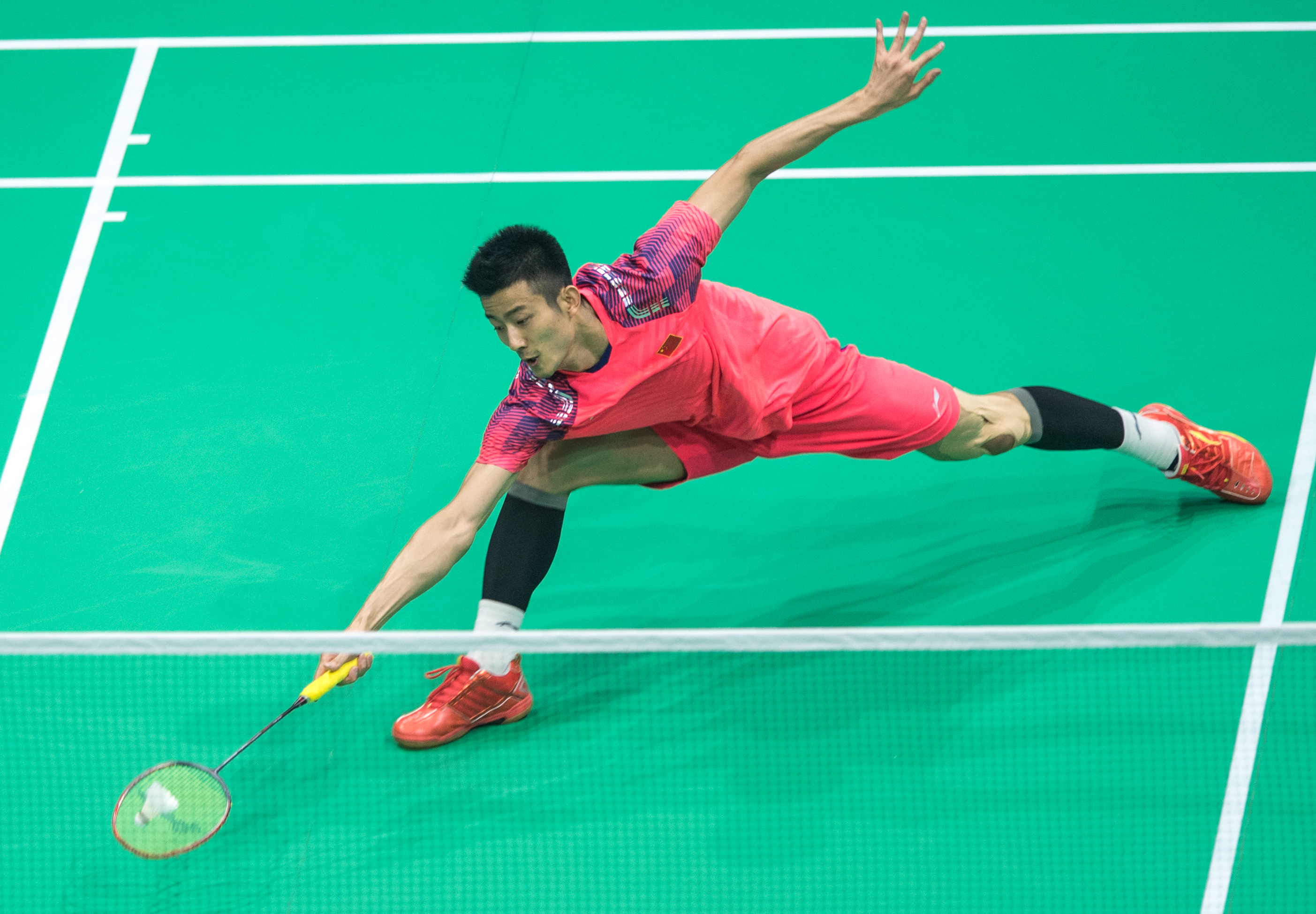 lol竞猜-中国羽毛球队碾压韩国羽毛球队，谌龙打破历史纪录的简单介绍